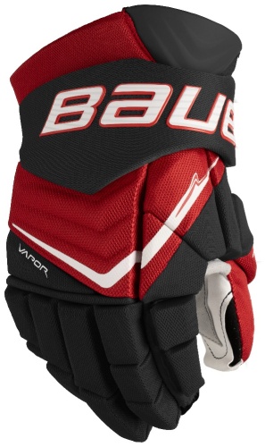 Bauer S25 VAPOR FLYLITE GLOVE-SR BKR черный, красный L