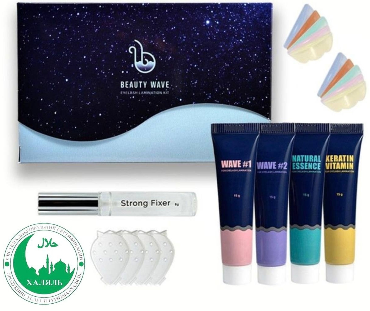 Beauty Wave состав для ламинирования для ресниц Beauty wave 15 мл
