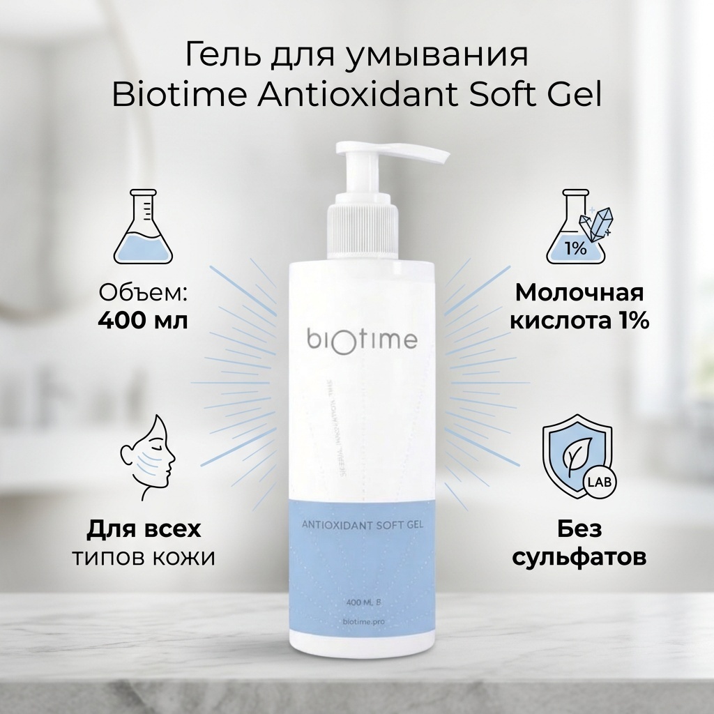 Biotime Antioxidant Soft Gel гель 400 мл
