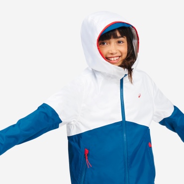 Дождевик Decathlon синий, белый