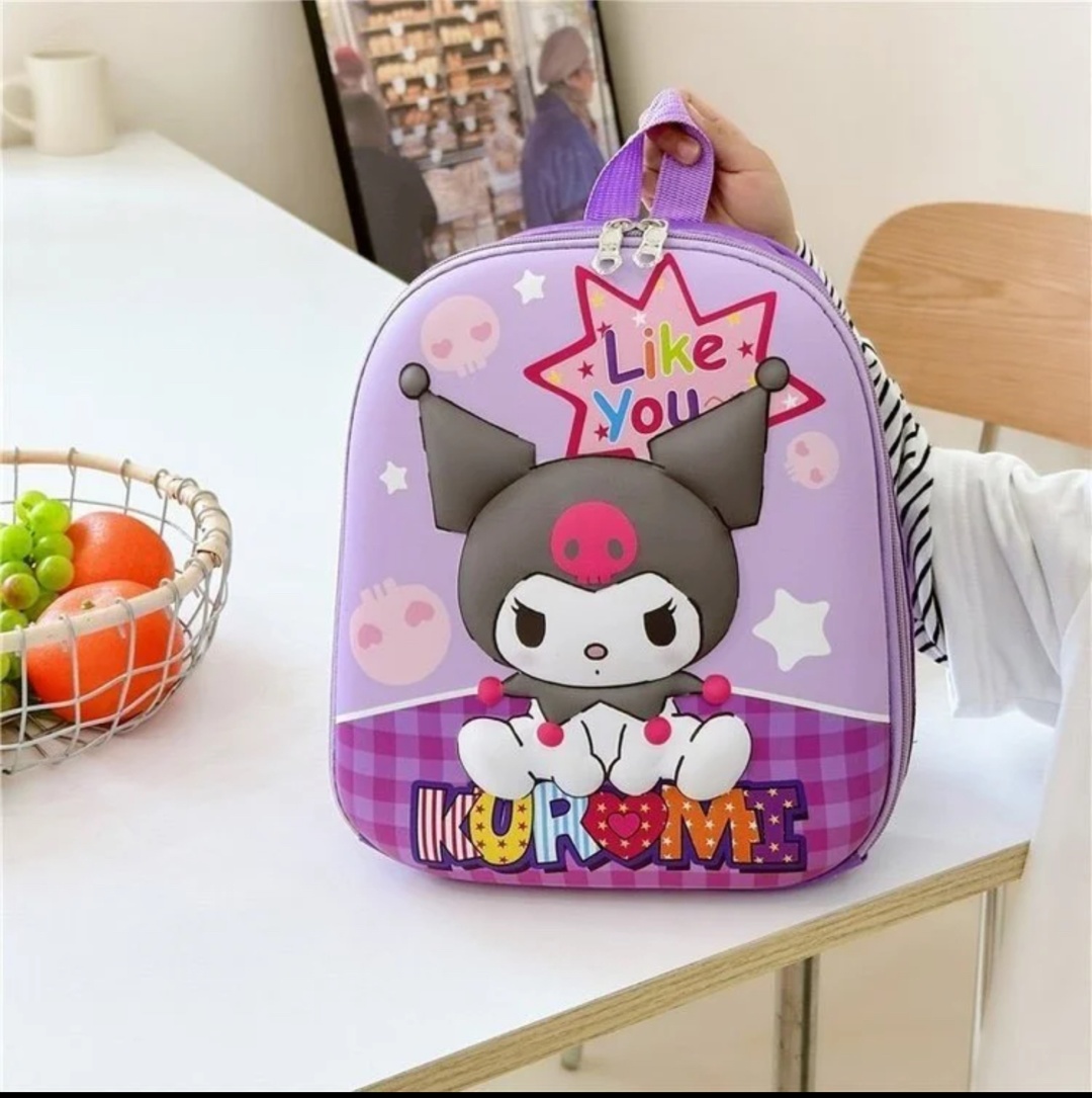 Рюкзак Kuromi экокожа мультиколор