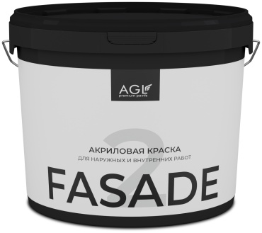 AGL акриловая FASADE-2 25 кг, белый цвет