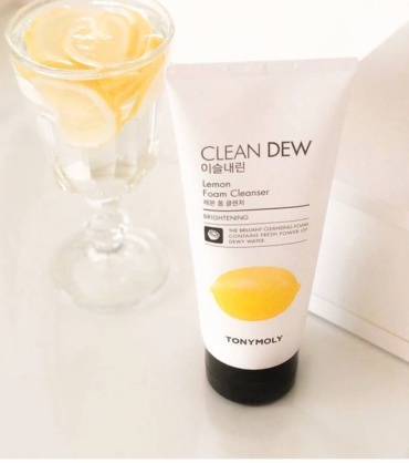 Tonymoly clean dew lemon foam cleanser пенка 180 мл