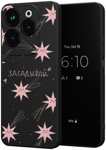 Чехол Mcover для Infinix HOT 40, HOT 40 Pro рисунок
