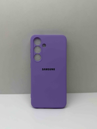 Чехол для Samsung Galaxy S24 фиолетовый