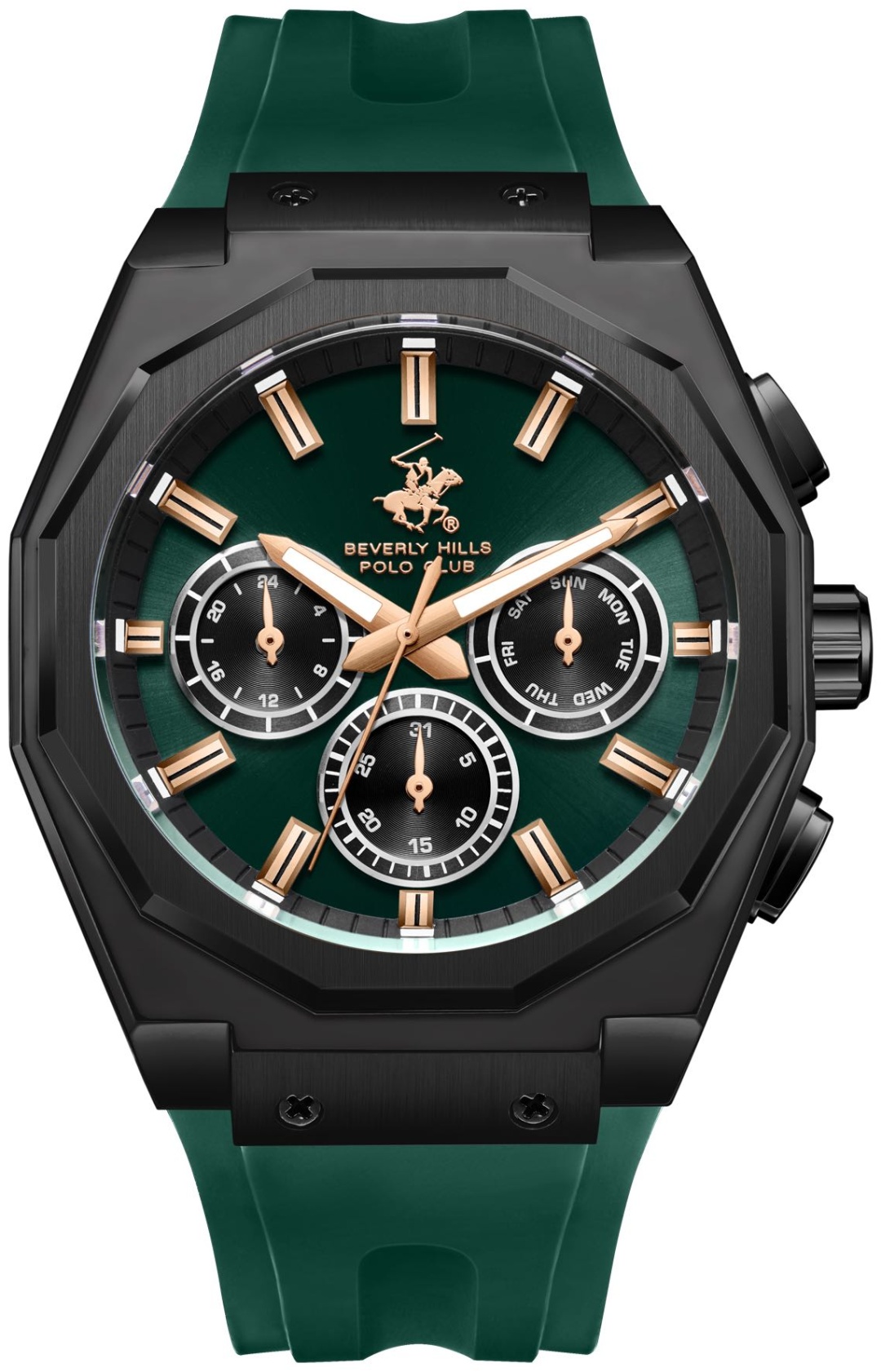 Кварцевые Beverly Hills Polo Club BP3815X.675 нержавеющая сталь