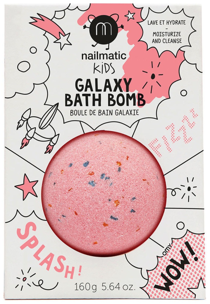 Nailmatic Kids Galaxy Bath Bomb бомбочка 160 г
