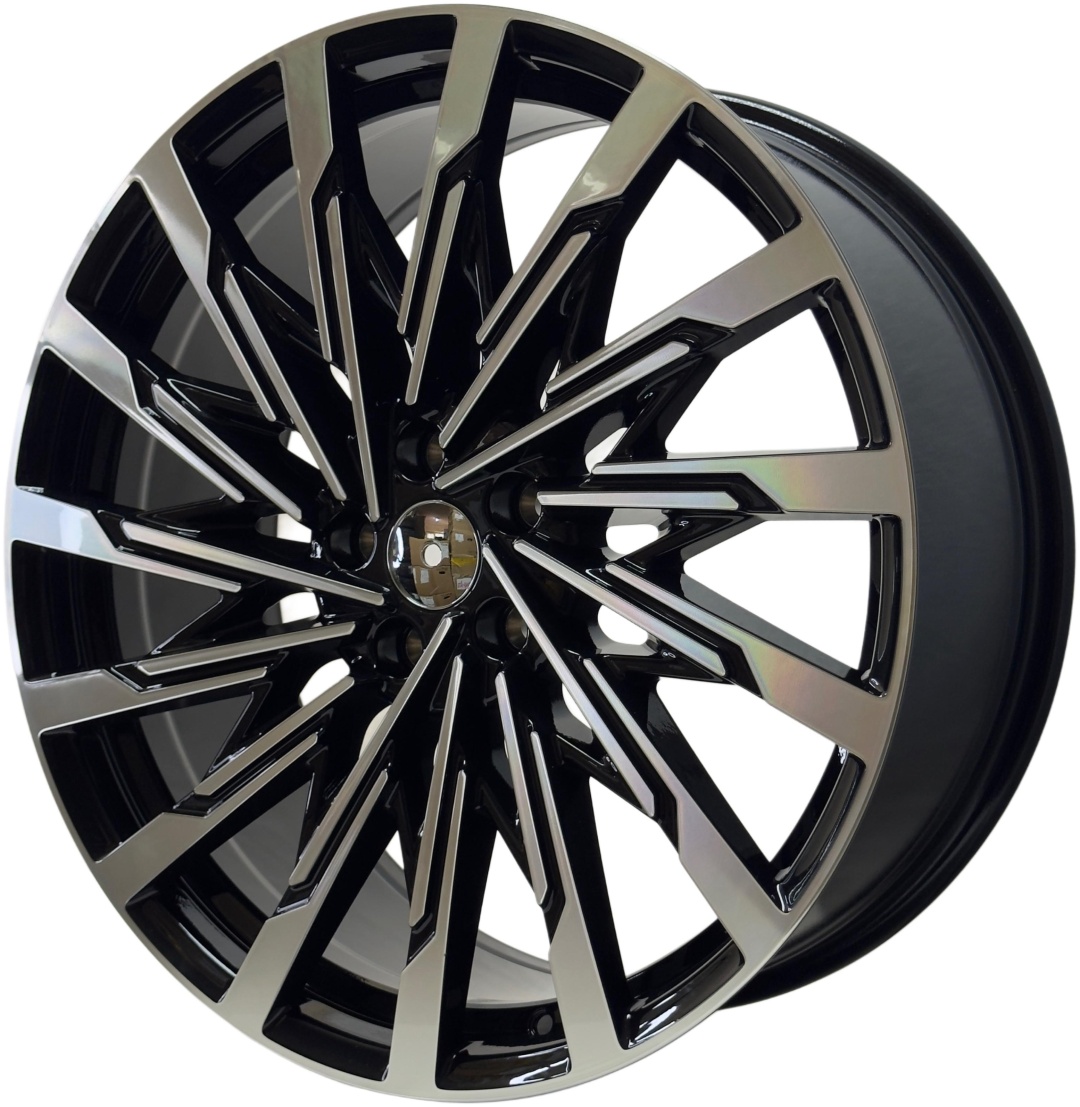 Yixing 1354 WWS 8.5x21/5x114.3 D67.1 ET45 4 диска черный, хром