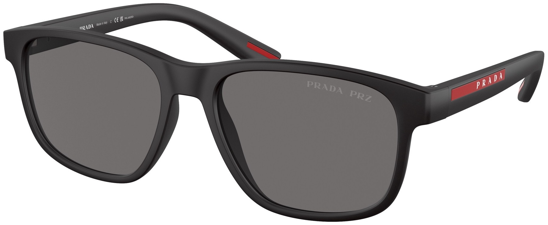 Prada солнцезащитные очки прямоугольные однотонные
