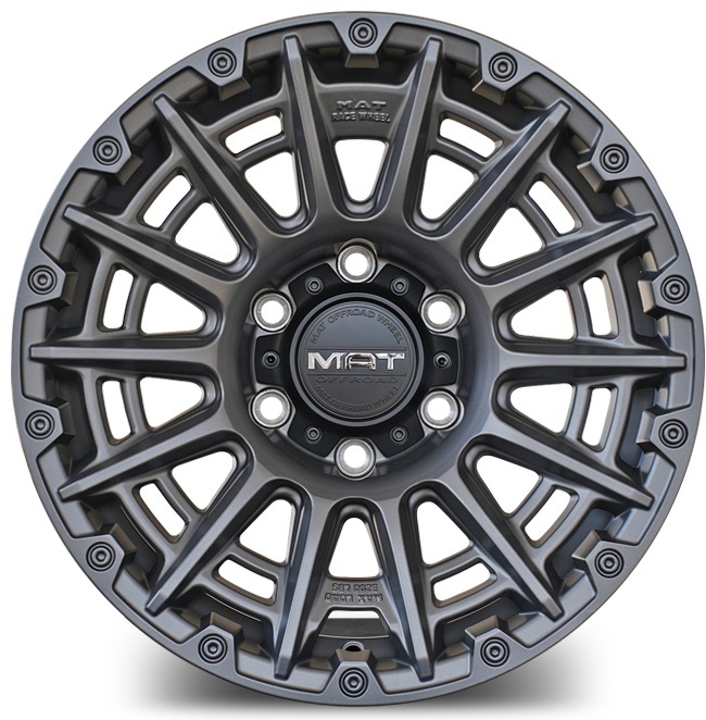 MAT F1907 8.5x18/6x139.7 D106.1 ET18 4 диска графит
