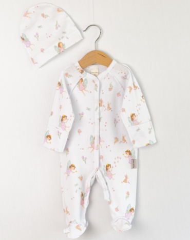 Комплект Baby Boom белый, бежевый