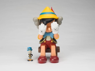 KAWS KAWS x Pinocchio (Sitting Edition) & Jiminy Cricket 22 см 1 шт