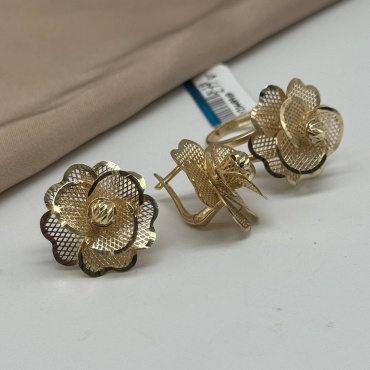 Ballerina Jewelry размер 18.5 B001265 вес 7.11 г золото, без вставок