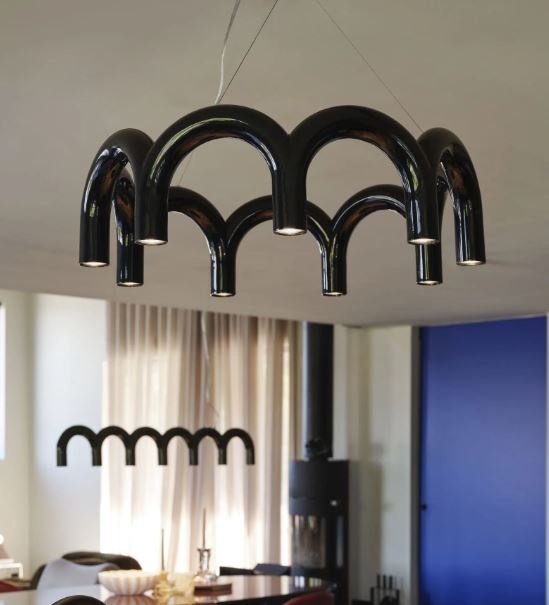 Люстра подвесная LUMA LED, кол-во ламп: 9 шт