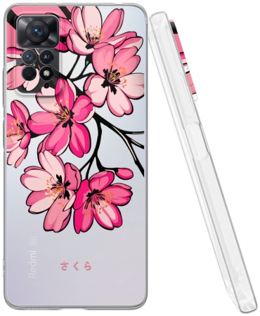 Чехол Mcover для Redmi Redmi Note 11 Pro, Redmi Note 12 Pro рисунок