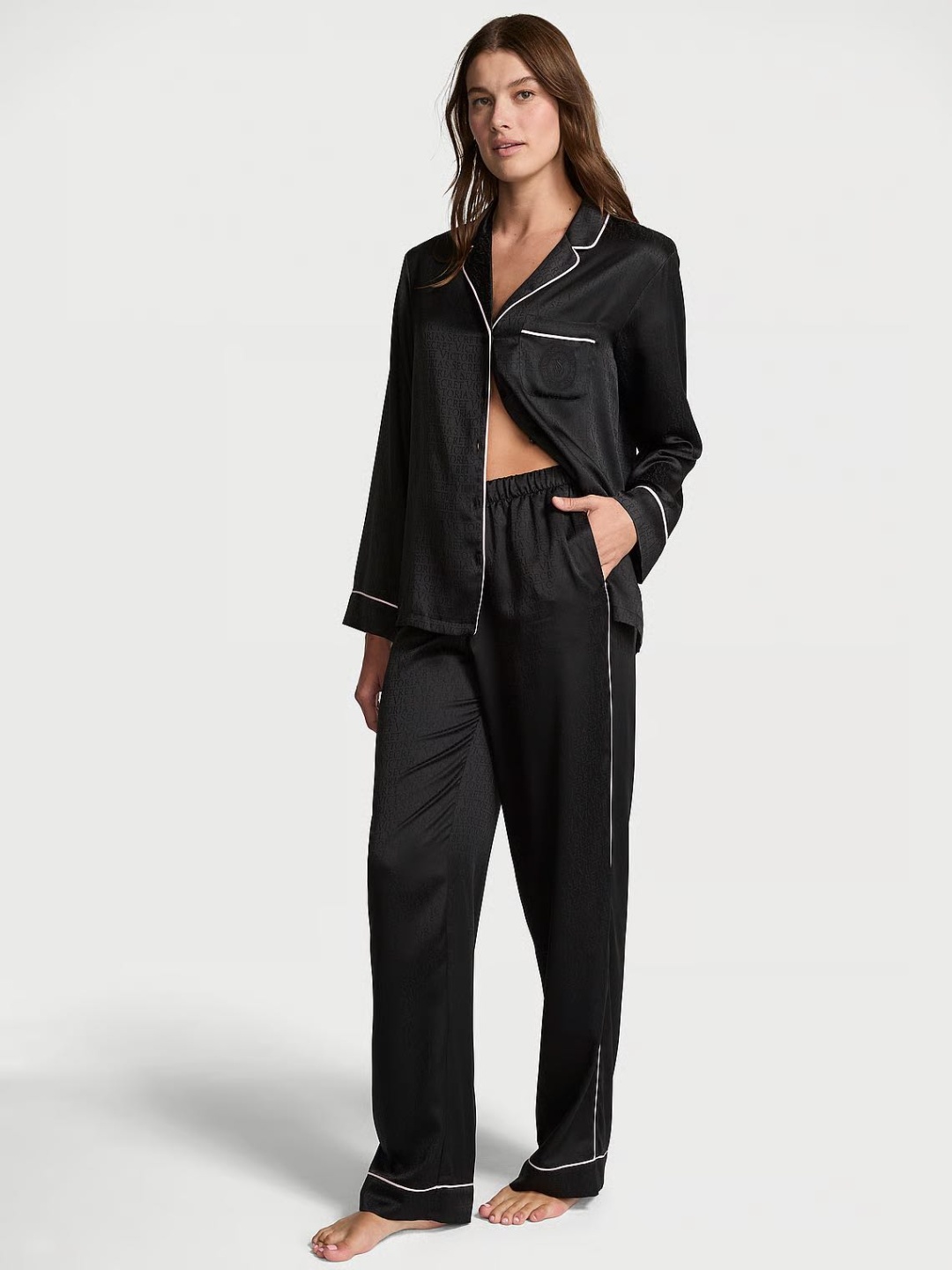 Пижама Victoria’s Secret черный