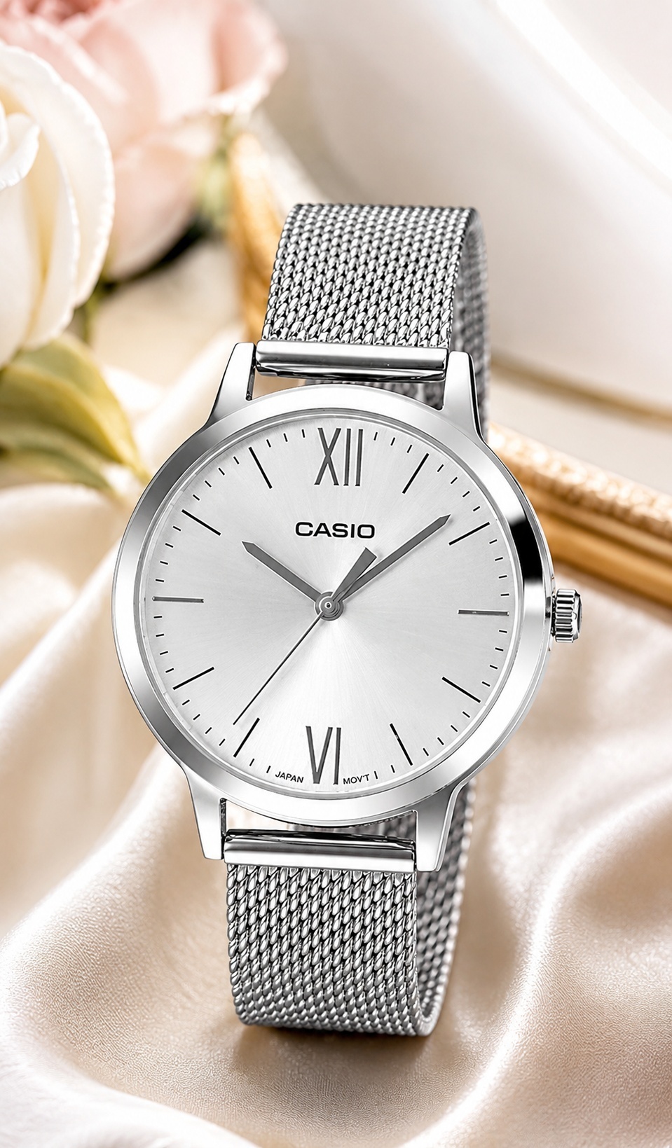 Кварцевые CASIO LTP-E157M-7ADF нержавеющая сталь