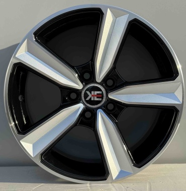 Auher 0577 7x16/5x100 D57.1 ET35 4 диска черный, серебристый