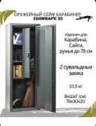 Сейф Карабинер ключевой замок (30х79х20 мм)