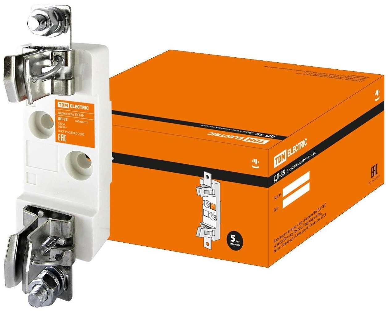 TDM ELECTRIC держатель предохранителя SQ0713-0042, 1 шт.