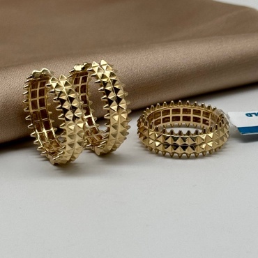 Ballerina Jewelry B778 размер 17.5 вес 7.01 г золото, без вставок