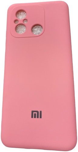 Чехол 100baksovwallet для Xiaomi Redmi 12C розовый