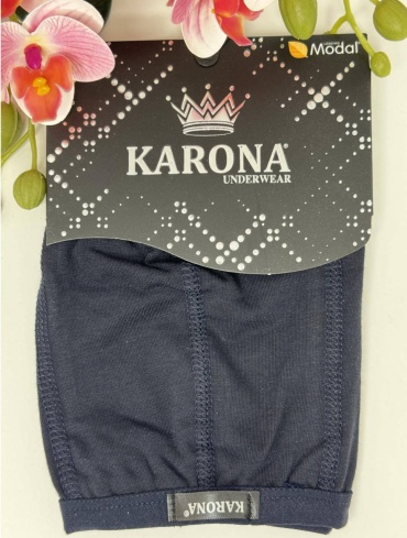 Боксеры KARONA серый