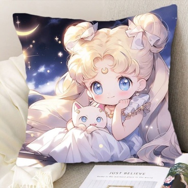 Подушка декоративная прИНцЕССА 45x45 см, Sailor moon