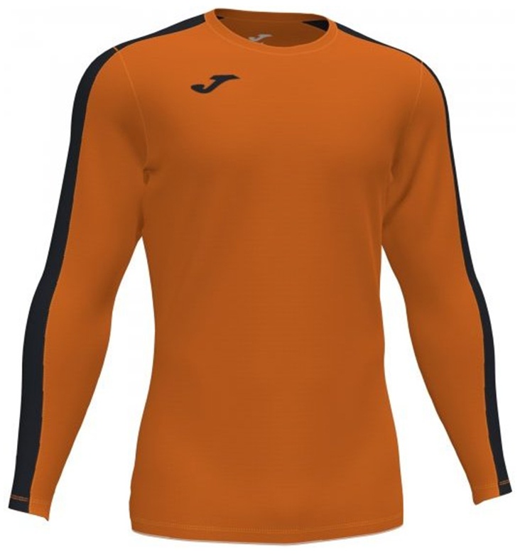 Лонгслив JOMA черный, оранжевый