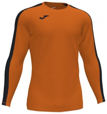 Лонгслив JOMA черный, оранжевый