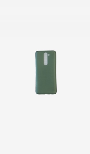 Чехол для Xiaomi Redmi Note 8 Pro темно-прозрачный