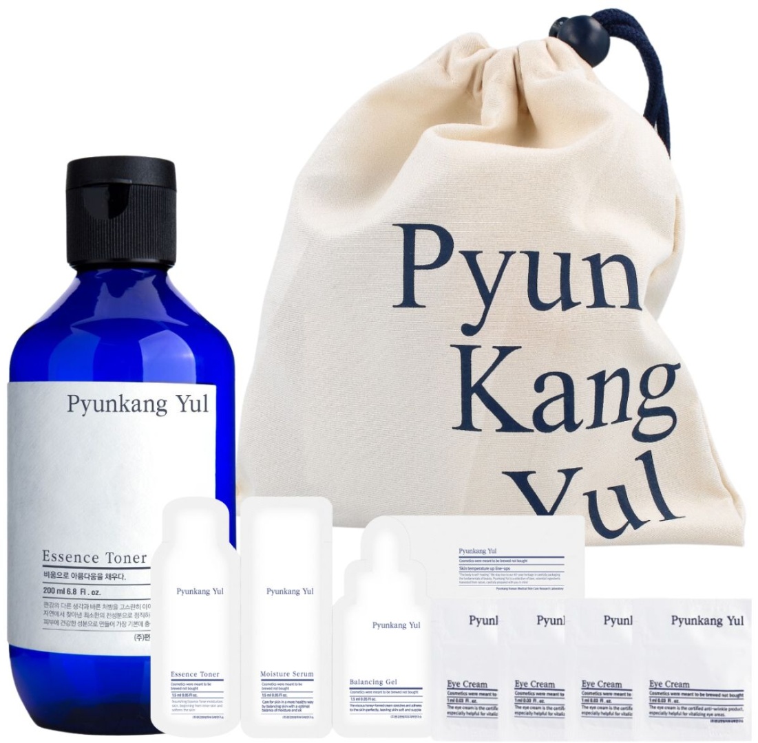 Pyunkang Yul Toner 200ml Pouch Set A набор по уходу за лицом для женщин, фото 3