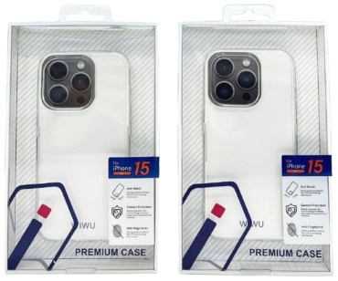 Чехол WIWU для Apple iPhone 15 прозрачный