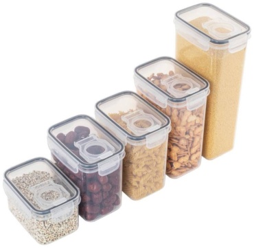 Набор контейнеров Cereal Storage Containers Dispenser, пластик