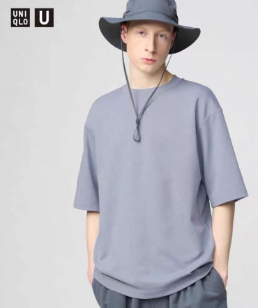Футболка Uniqlo голубой