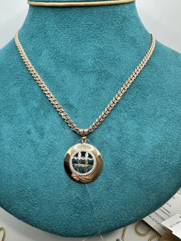 Колье Aizhan Gold Gold0510 длина 50.55 см вес 6 г золото, без вставок