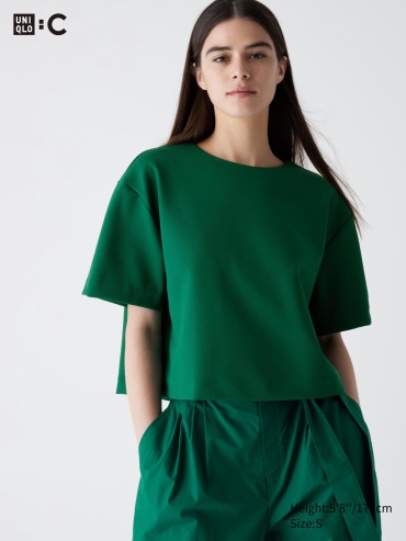 Футболка Uniqlo зеленый