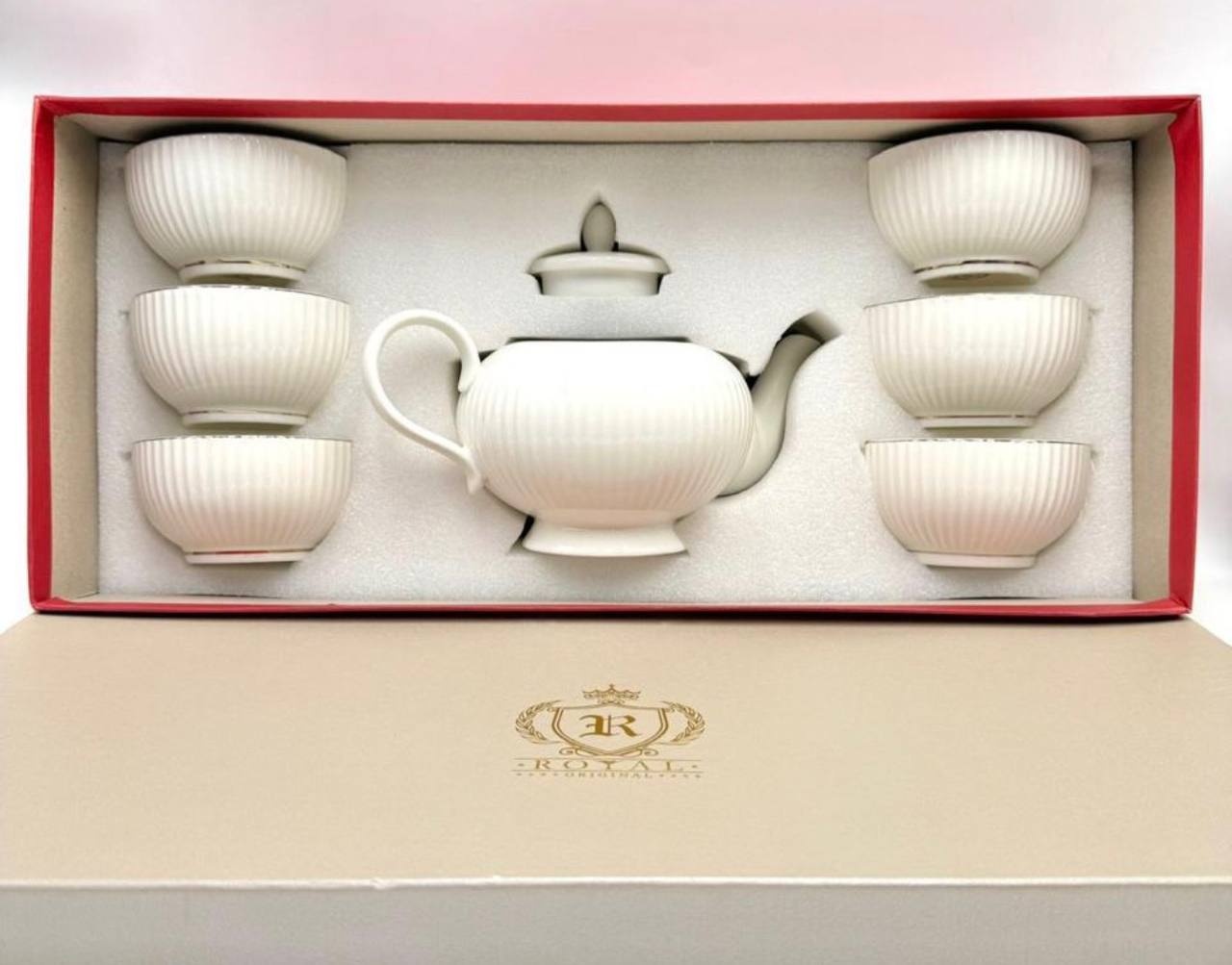 Сервиз на 6 персон ROYAL CROWN , предметов: 8, чайный, фарфор