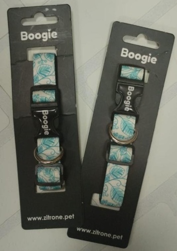 Boogie ошейник для постоянной носки L мультиколор