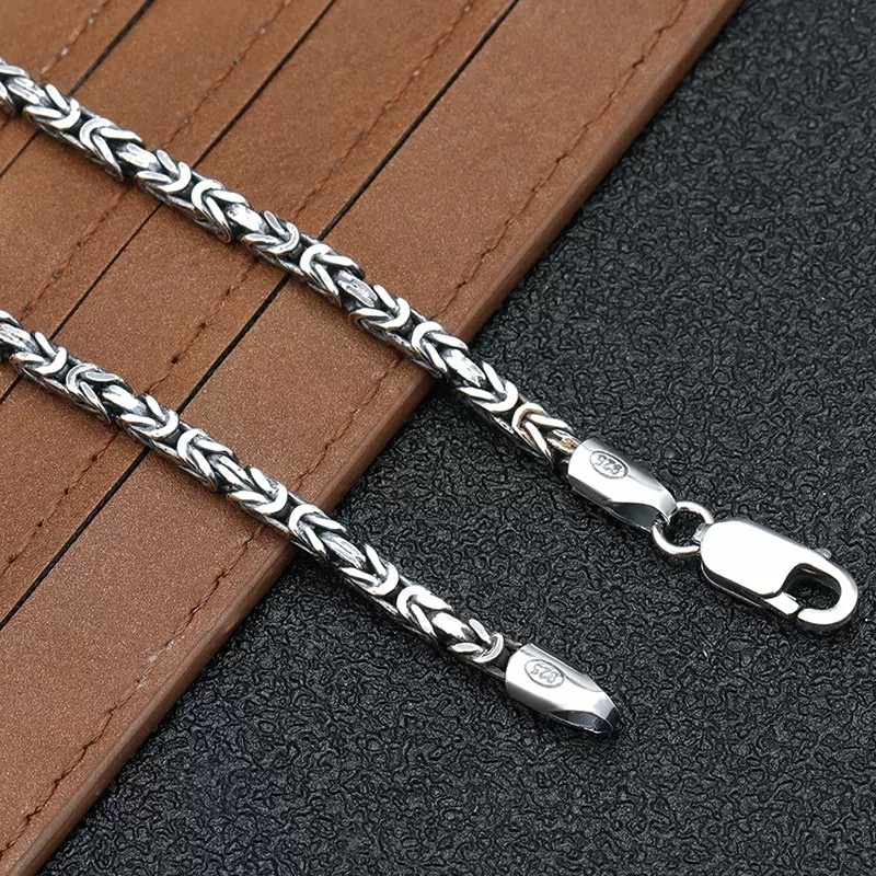ACCESSORIZE 3mm длина 60 см, вес 21 г серебро, плетение лисий хвост
