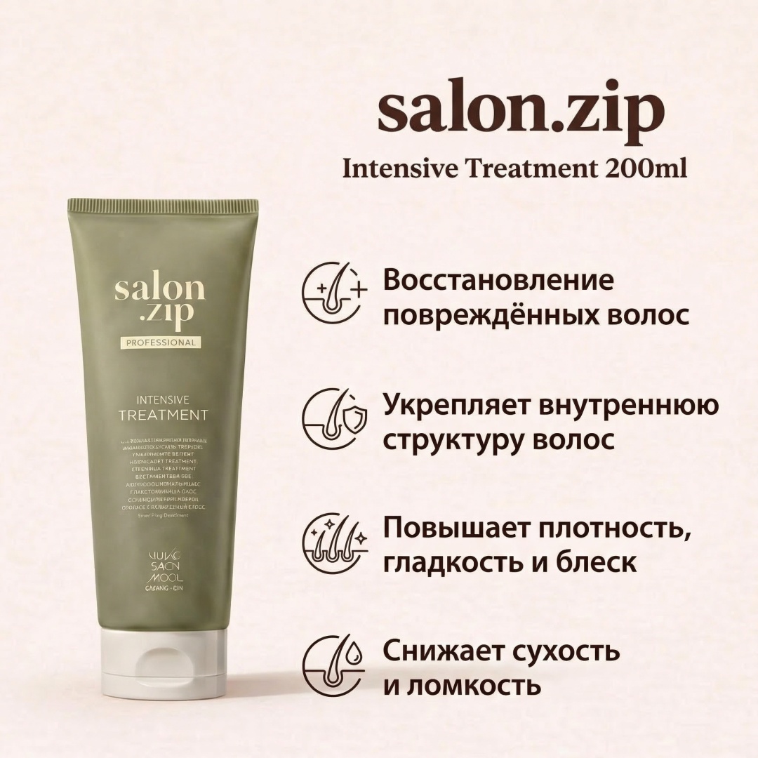 Salon.Zip кондиционер Intensive Treatment 200 мл