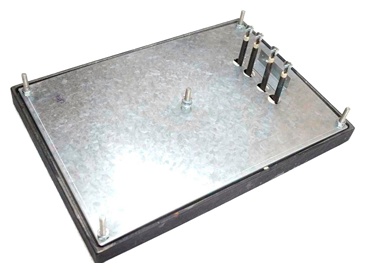 Конфорка Abat КЭТ-0,09 3,0кВт (3-х ТЭНовая) черный