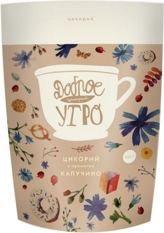 Цикорий Доброе утро с ароматом капучино 80 г