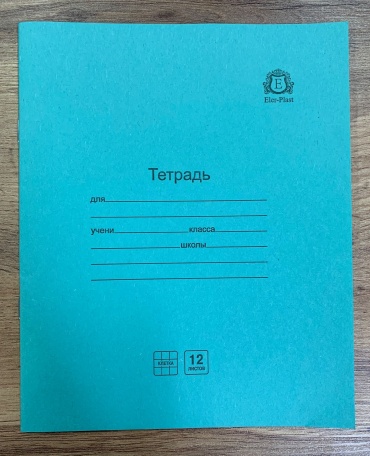 Школьная тетрадь 30059913_18582.3 Тетради в клеткую Цена за 5 шт, 12 л, А5, клетка, мягкая обложка, 5 шт