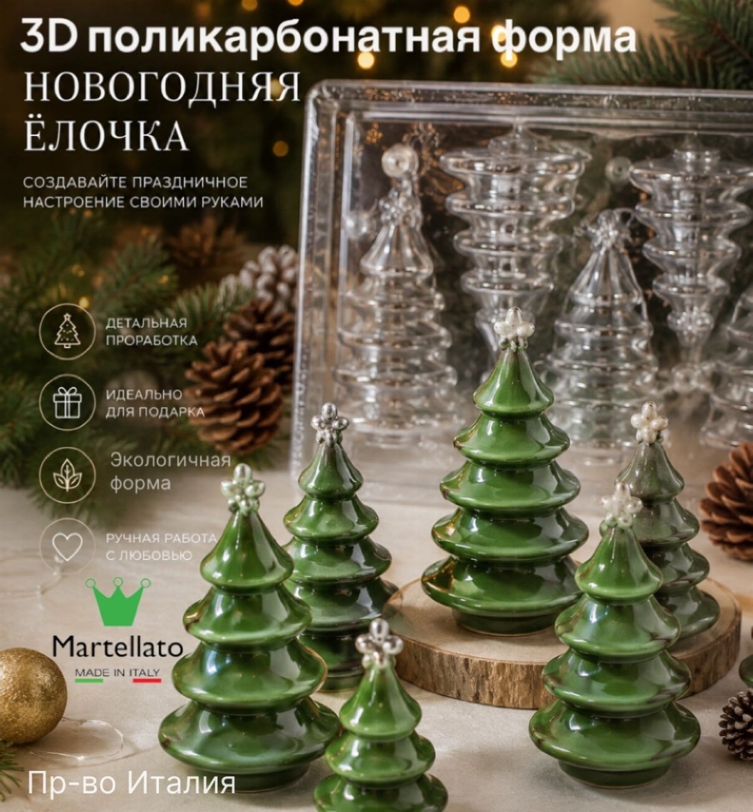 Martellato для шоколада 20-С1000, поликарбонат