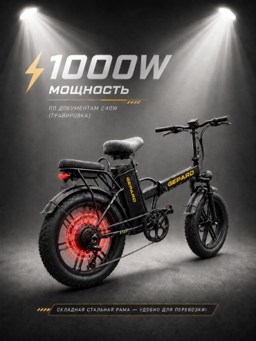 Gepard WIND-142 20 дюйм 2026 20 дюймов черный