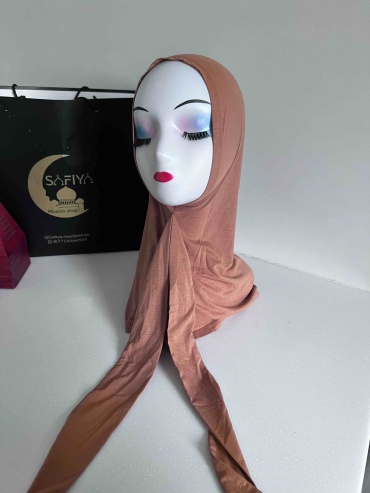Балаклава Muslima style размер 46, 48, 50, коричневый