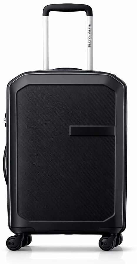 Чемодан Delsey 00310580100 ABS-поликарбонат 40 л черный