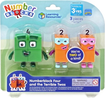 Обучающий набор Learning Resources Numberblocks Четверка и зловещие Двойки