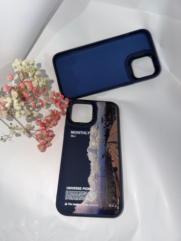 Чехол для Apple iPhone 12 Pro Max темно-синий